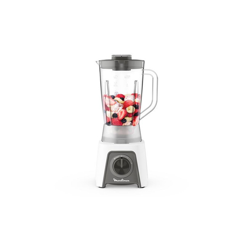 Blender Blendeo+ multifonction 1.5L 450 W Blanc/Gris MOULINEX - LM2C3110
