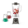 Blender Blendeo+ multifonction 1.5L 450 W Blanc/Gris MOULINEX - LM2C3110