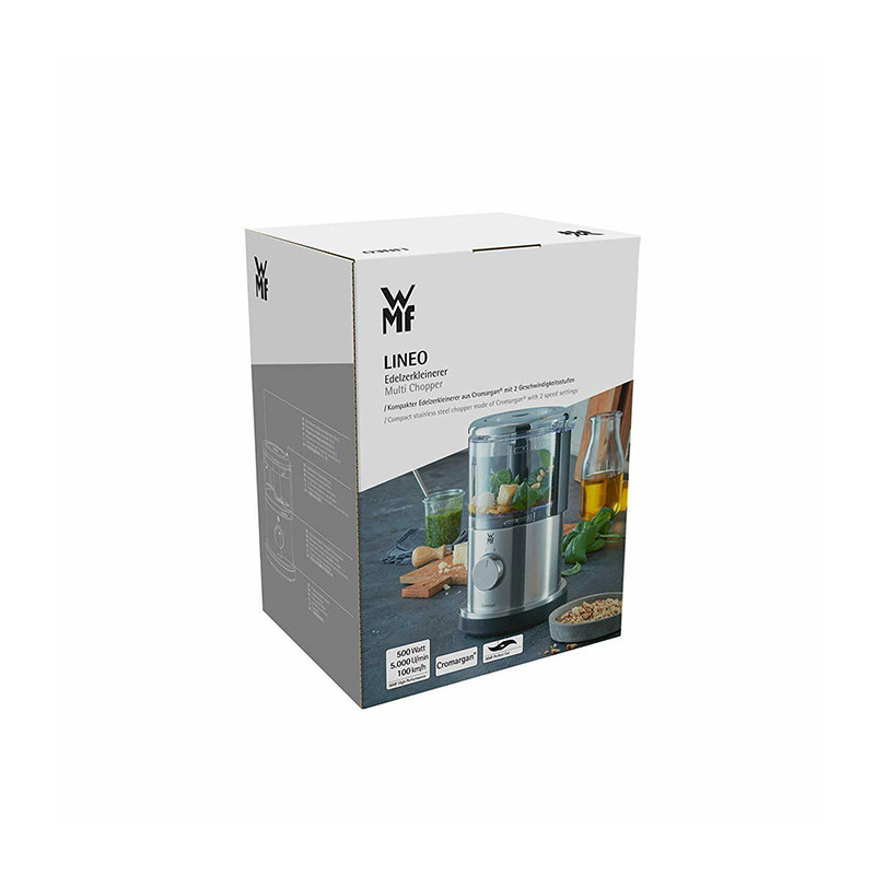 Hachoir électrique Lineo 0,5L Acier inoxydable 500W WMF - 0416200011
