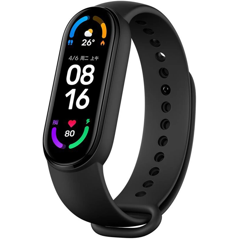 Montre connectée Mi Smart Band 6 Noir - XIAOMI - MONTRE_XI_BAND_6_N