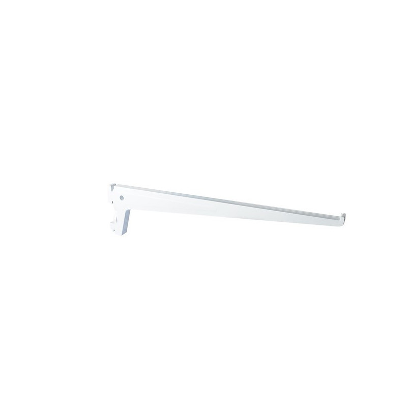 Lot De 10 Consoles Simples Acier Verni, P.35 Cm Entraxe 50 Mm