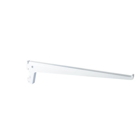 Lot De 10 Consoles Simples Acier Verni, P.35 Cm Entraxe 50 Mm