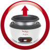 Cuiseur à riz Inicio 1,5Kg Blanc MOULINEX - MK156125