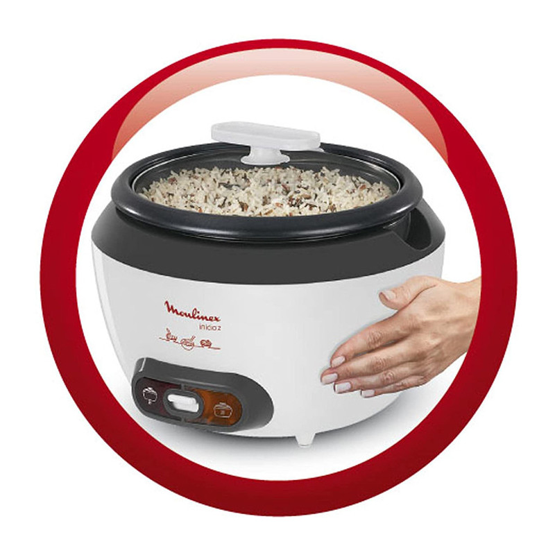 Cuiseur à riz Inicio 1,5Kg Blanc MOULINEX - MK156125