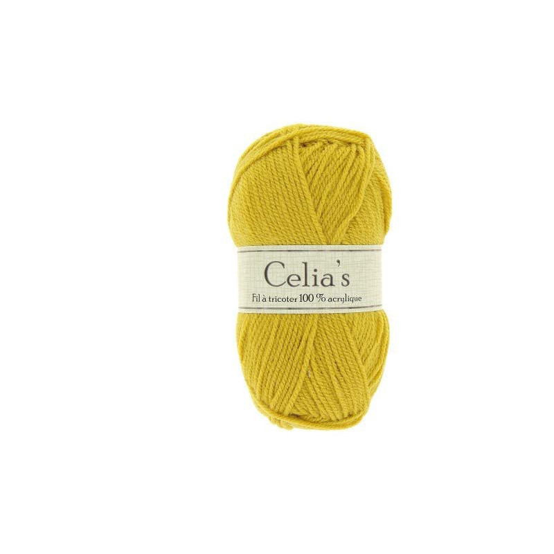 Pelote de laine layette acrylique différents coloris x2 CELIA'S - 1459.206