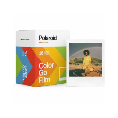 Papier photo instantané Go Film Double Pack POLAROID - POLAGOFILMDPCOUL