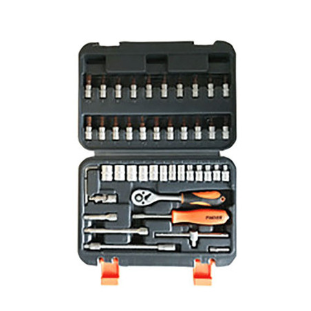 Mallette de clé à cliquet avec douille 46 pcs FINDER TOOLS - 192541