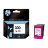 Cartouche d'Encre Tri-Color CC643EE Jaune/Magenta/Cyan HP N°300