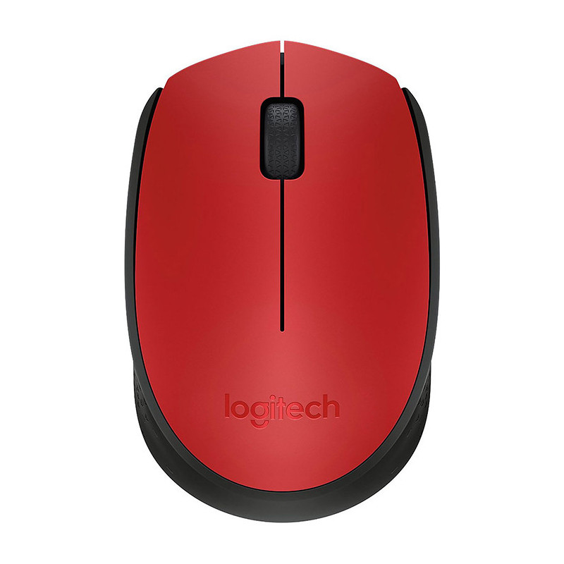 Souris PC Wireless Mouse M171 Rouge LOGITECH