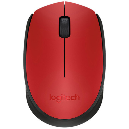 Souris PC Wireless Mouse M171 Rouge LOGITECH