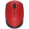 Souris PC Wireless Mouse M171 Rouge LOGITECH