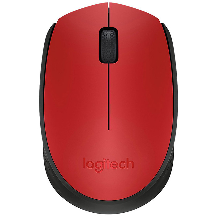Souris PC Wireless Mouse M171 Rouge LOGITECH 