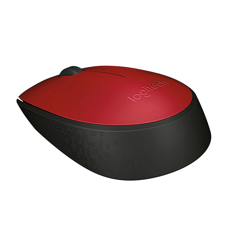 Souris PC Wireless Mouse M171 Rouge LOGITECH