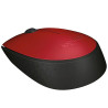 Souris PC Wireless Mouse M171 Rouge LOGITECH
