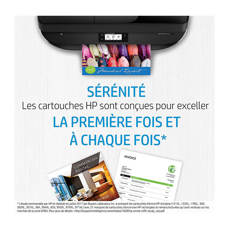 Cartouche d'encre CB320EE Jaune HP