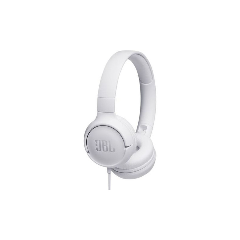 Casque Audio Filaire Tune 500 Blanc JBL - JBLTUN500WHT
