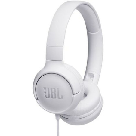 Casque Audio Filaire Tune 500 Blanc JBL - JBLTUN500WHT