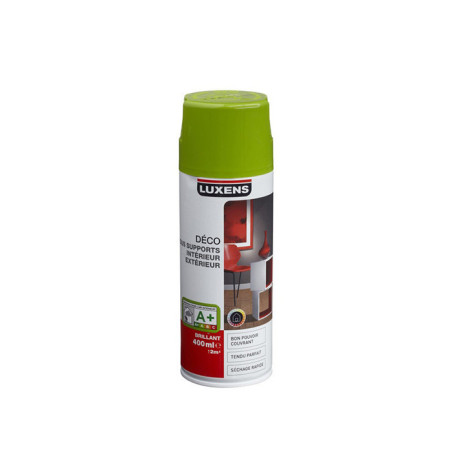 Peinture Aérosol Vert Pistache 3 Brillant 400 ml LUXENS - AEQ53001V