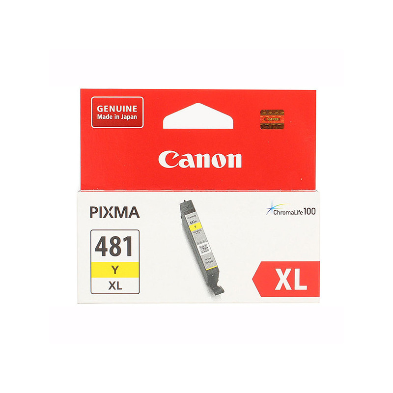 Cartouche d'encre CLI-481XL Jaune CANON - ENCCACLI481XLY