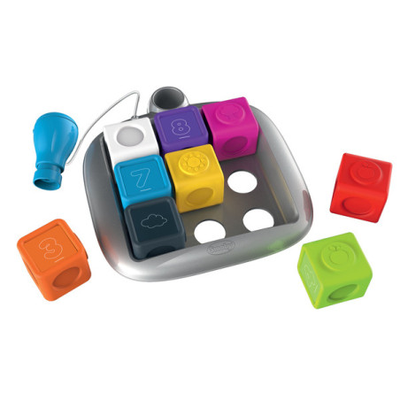 Jeu d'éveil Smart cubes FR/GB/GE/DU SMOBY - Dès 2 ans
