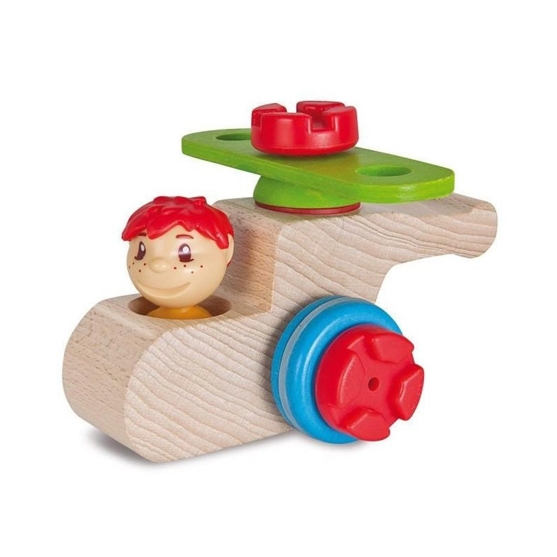 Heros Constructor Maxi Hélicoptère 9 Pièces SMOBY - Dès 2 ans