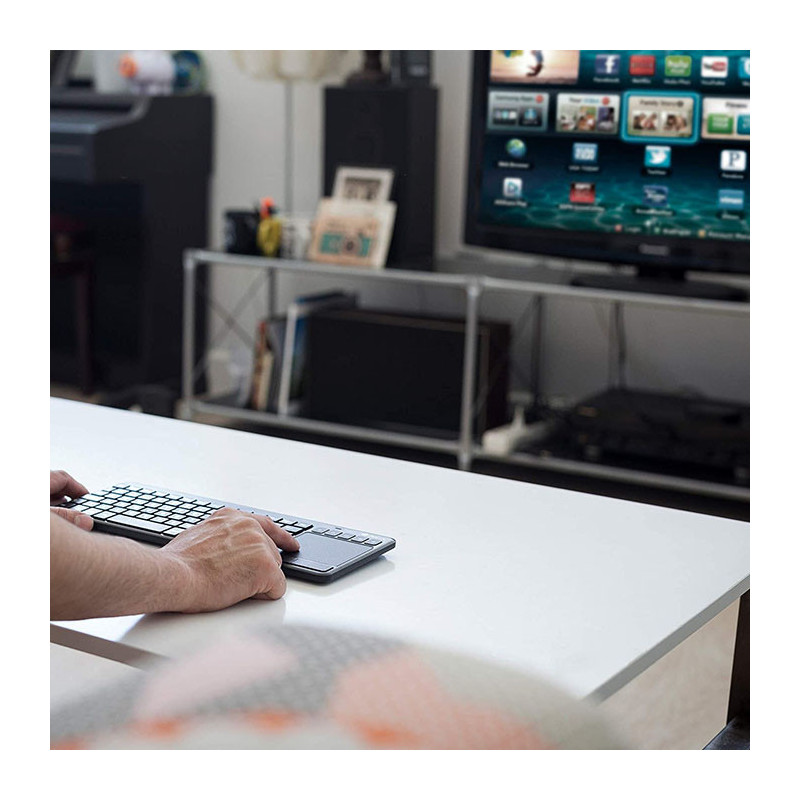Clavier Sans Fil 2.4GHz TV/Bluetooth Warrior Noir NGS - 69561106088