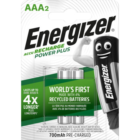 Pile rechargeable LR3 (AAA) Power Plus