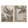 TABLEAU BOIS BAMBOU  60X3,5X80 PALMIER