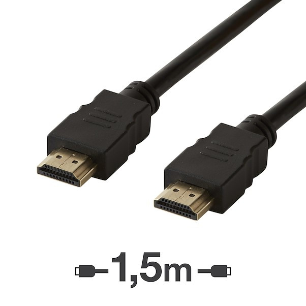CORDON HDMI / MICRO HDMI 1.5M NOIR