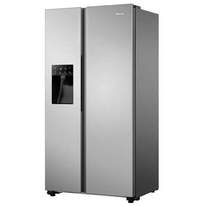 Réfrigérateur Congélateur Américain 535L F en Argent Inoxydable HISENSE -  RS694N4TCF 