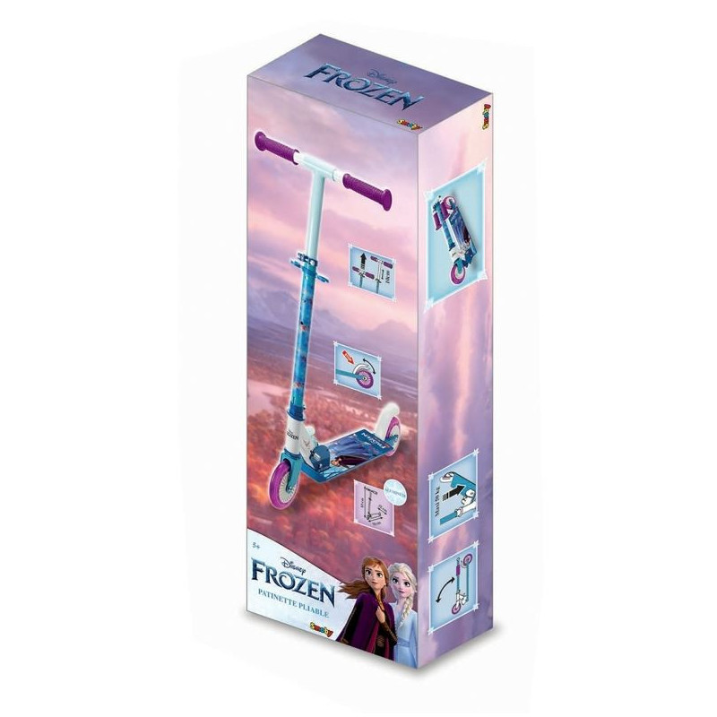 Patinette 2 roues pliable La Reine des Neiges II SMOBY - dès 5 ans