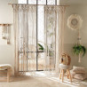 Rideau fil en macramé Ecru 90 x 200 cm ATMOSPHERA - 163916