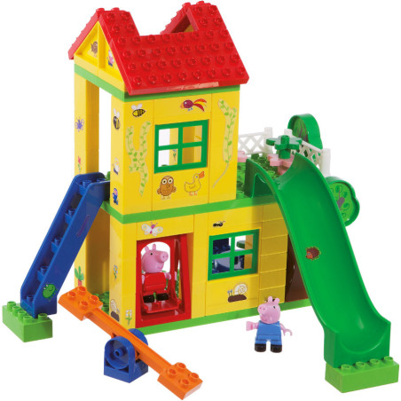 PlayBig Bloxx Maison de jeu Peppa - SMOBY - Dès 18 mois