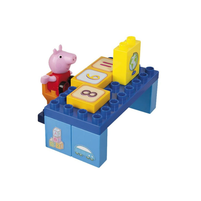 Big Bloxx Peppa Pig Peppa's School - SMOBY - Dès 18 mois