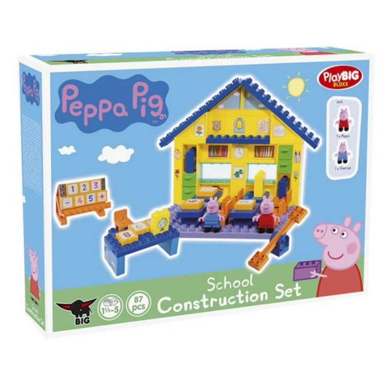 Big Bloxx Peppa Pig Peppa's School - SMOBY - Dès 18 mois