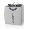 PANIER A LINGE PALMA GRIS