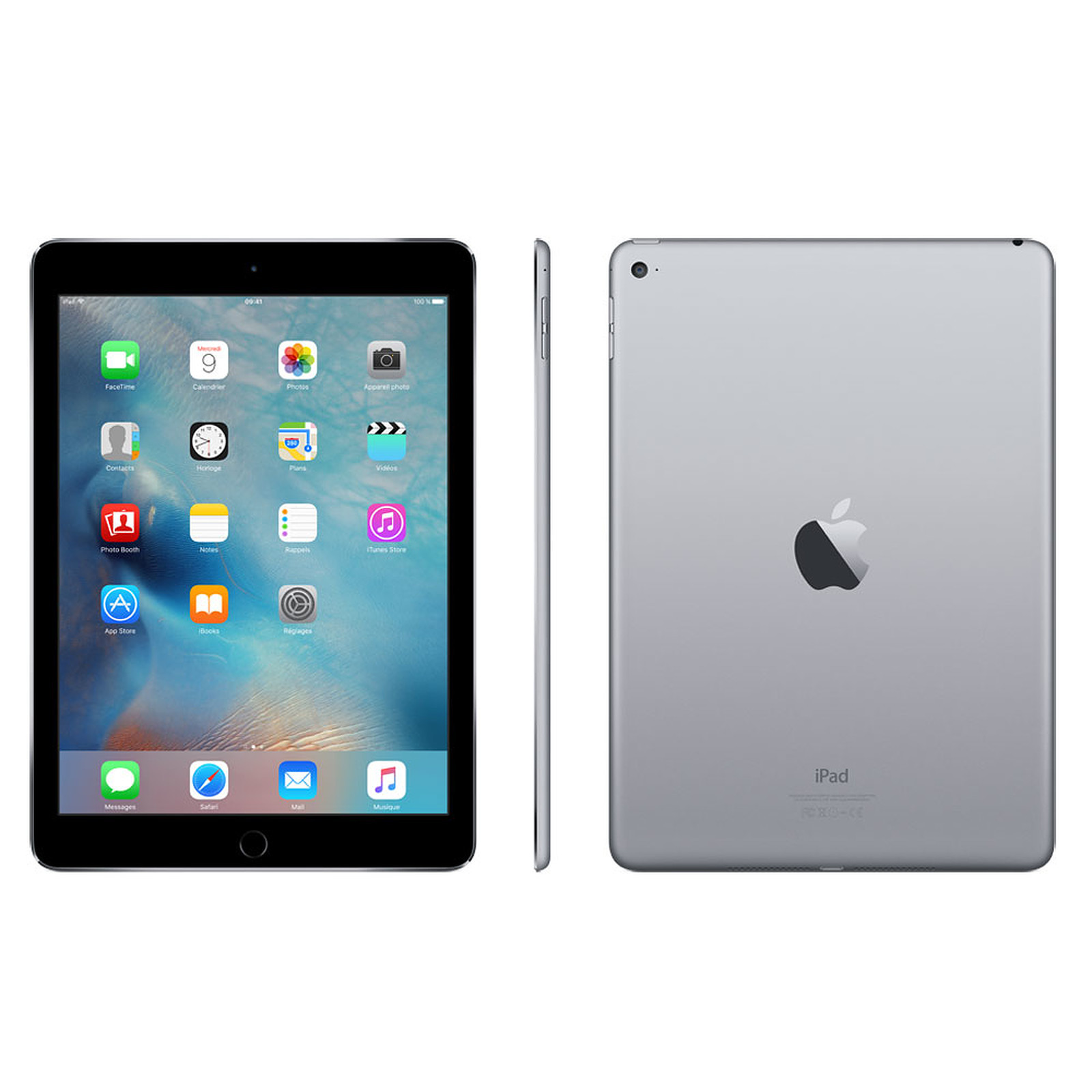 iPad Air 2 16 Go Gris (Reconditionné) - IPADAIR216GOREC 