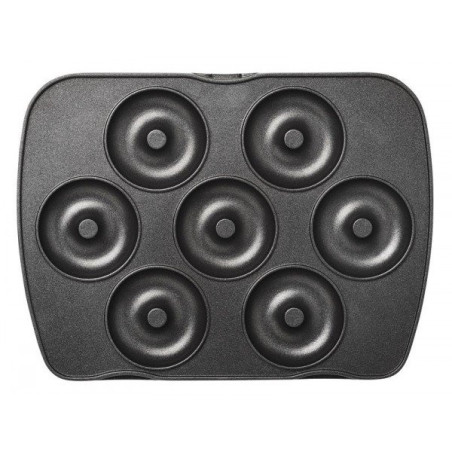 Plaques à 7 mini donuts pour Premium Gaufres Noir LAGRANGE - 10822