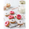 Plaques à 7 mini donuts pour Premium Gaufres Noir LAGRANGE - 10822