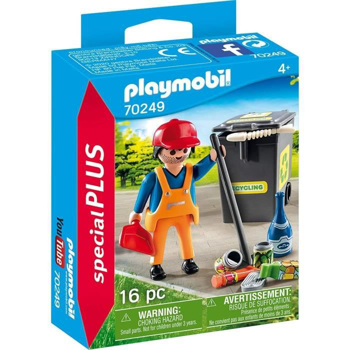 Playmobil - lot de 4 outils pour montage demontage