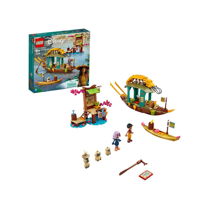 Raya Le bateau de Boun LEGO - Dès 6 ans