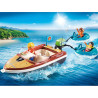 Bateau avec Bouées et Vacanciers - PLAYMOBIL - Dès 4 ans