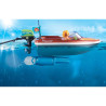 Bateau avec Bouées et Vacanciers - PLAYMOBIL - Dès 4 ans