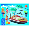 Bateau avec Bouées et Vacanciers - PLAYMOBIL - Dès 4 ans