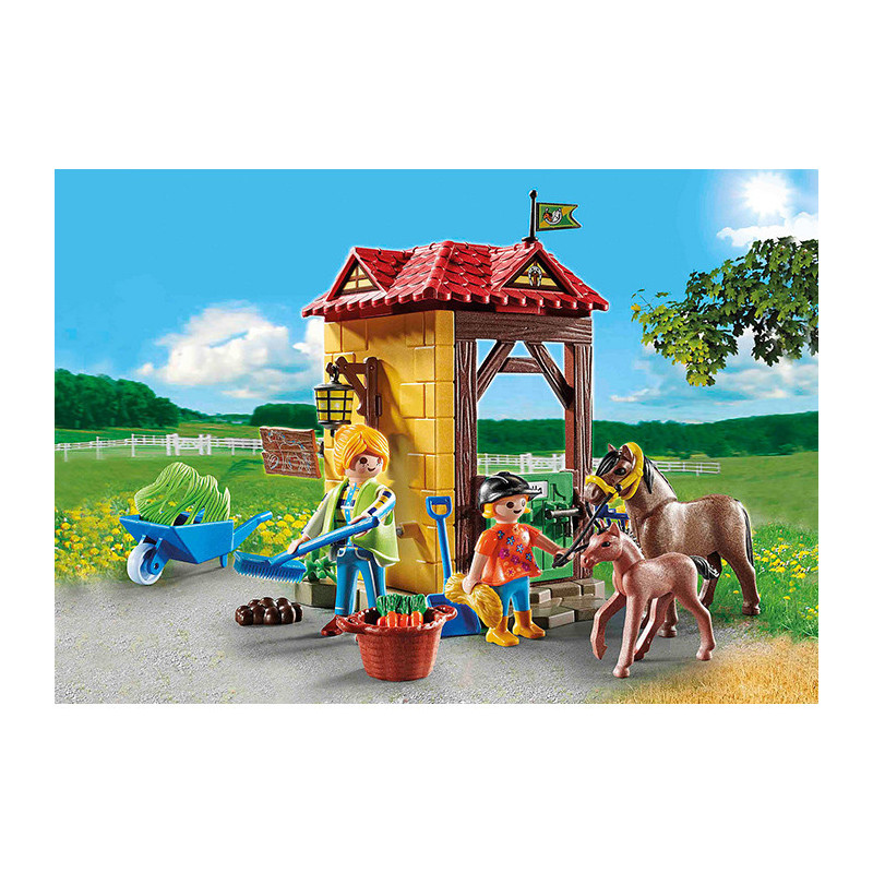 Starter Pack Box et Poneys PLAYMOBIL - Dès 3 ans