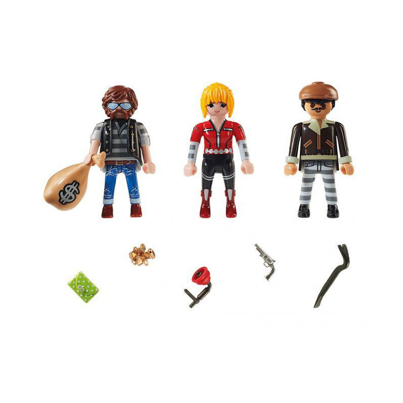 Police Equipe de Bandits PLAYMOBIL -  Dès 4 ans
