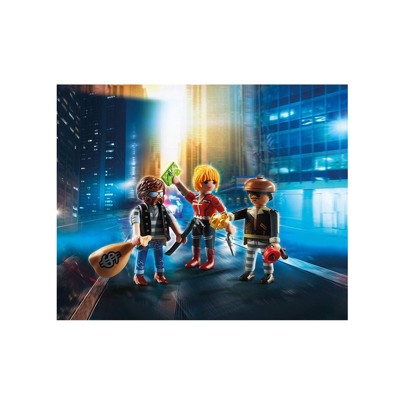 Police Equipe de Bandits PLAYMOBIL -  Dès 4 ans