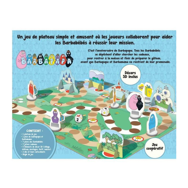 Jeu barbapapa EDUCA - Dès 3 ans
