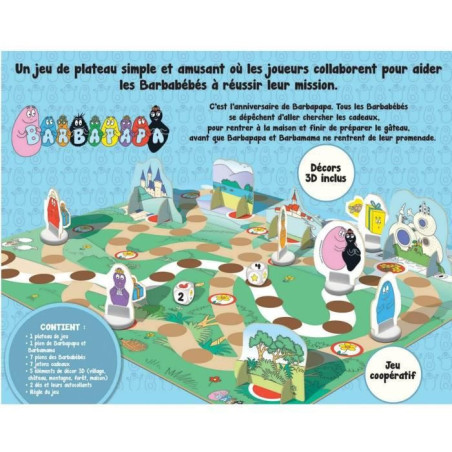 Jeu barbapapa EDUCA - Dès 3 ans