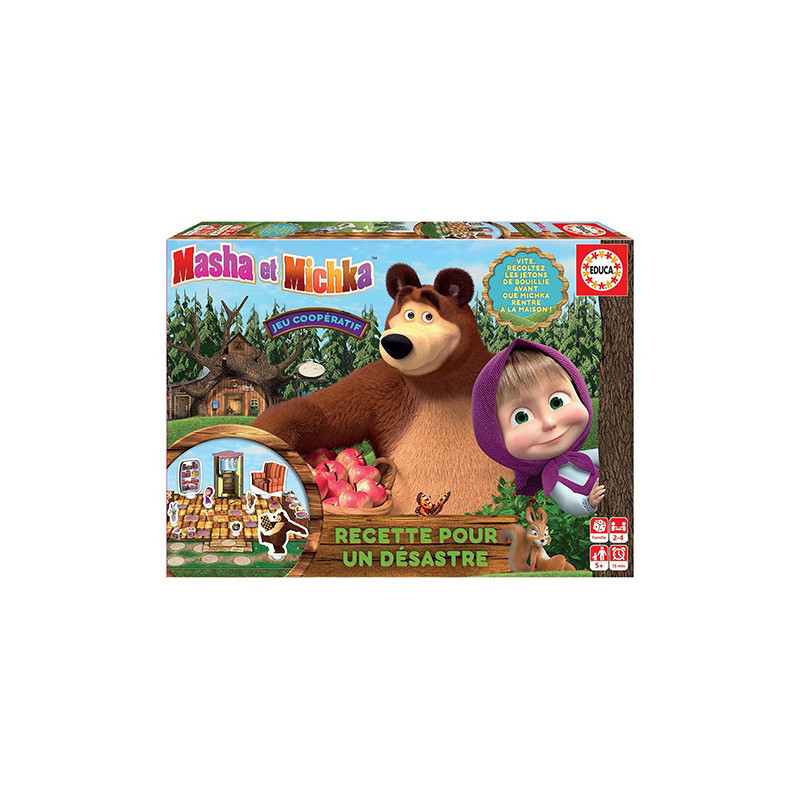 Jeu masha et michka EDUCA - Dès 3 ans